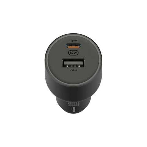 Uniwersalna ładowarka samochodowa USB + kabel USB-C Xiaomi BHR6814GL Czarny 55 W