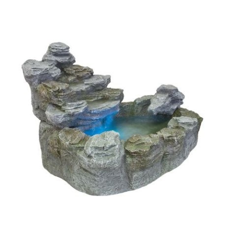 Fontanna ogrodowa, pojnik, wodnik z oświetleniem LED