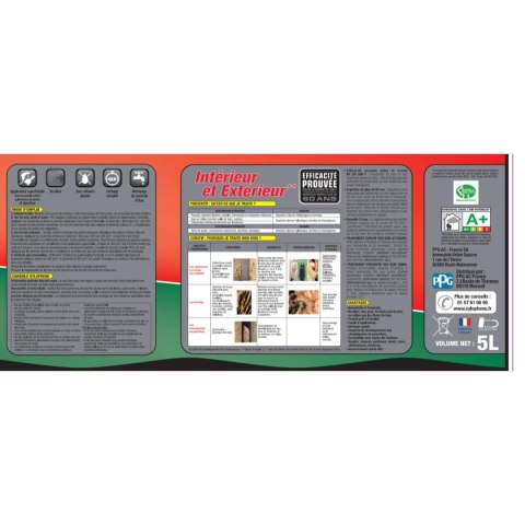 Farba Podkładowa Xylophene Biały Przezroczysty 5 L