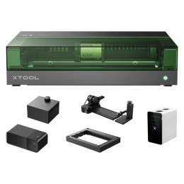 Grawerka laserowa 2w1 xTool S1 40W - zestaw All-in-One (Czarny)