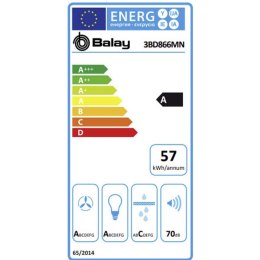 Okap konwencjonalny Balay 3BD866MN Czarny