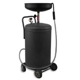 Przenośna mobilna Zlewarka do oleju Warsztatowa Regulowana ze zbiornikiem 80L