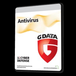Oprogramowanie G DATA Antivirus 1PC 1rok karta-klucz