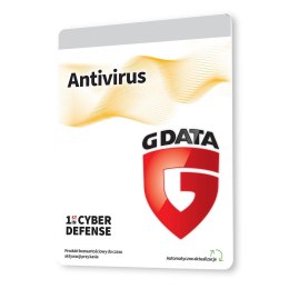 Oprogramowanie G DATA Antivirus 2PC 2lata karta-klucz