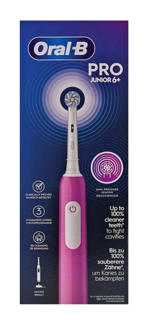 Szczoteczka elektryczna Oral-b Pro Junior Purple