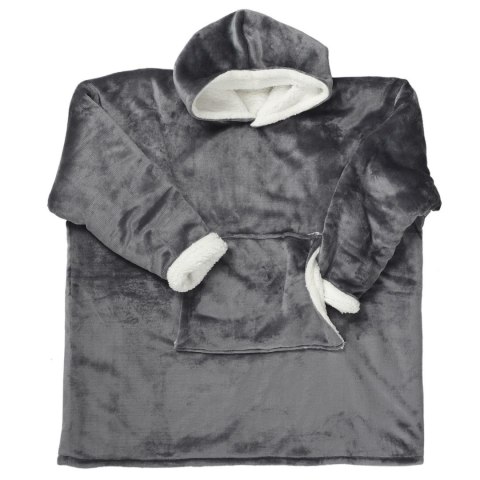 Bluza ocieplana szeroka/ snuddie