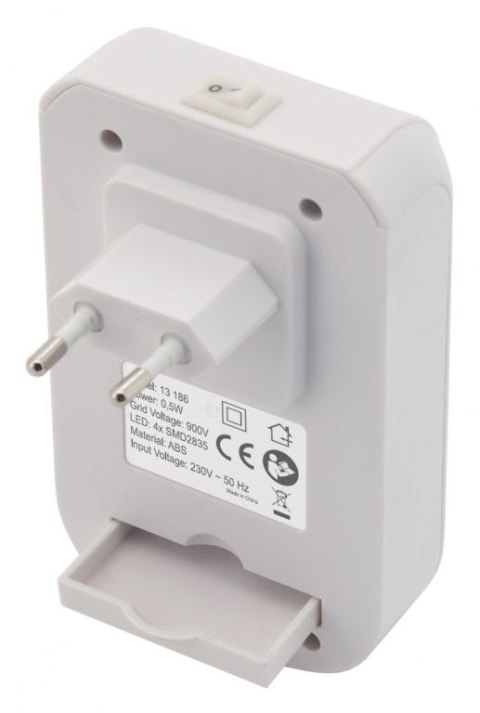 Cattara PLUG pułapka na owady UV, 15 x 21,5 x 9 cm, biała