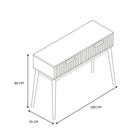 Konsola Klaus naturalna