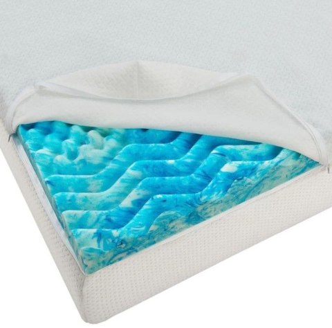 Nakładka na materac 180x200, 7 stref, pianka memory