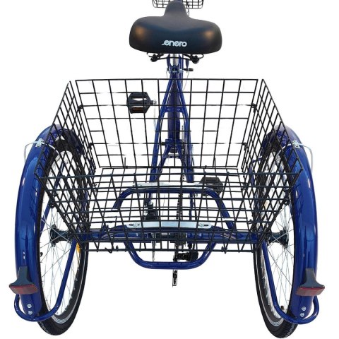 ROWER 3-KOŁOWY 24 GRANATOWY SHIMANO -7 BIEGOWY OBNIŻONA RAMA 1060965