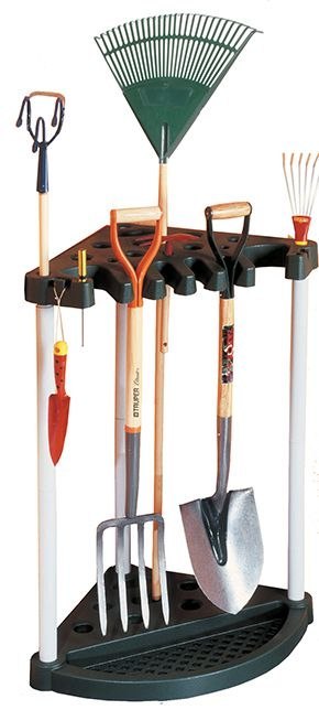 Stojak na narzędzia ogrodowe CORNER TOOL RACK