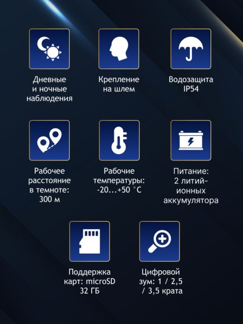 Cyfrowa lornetka noktowizyjna Levenhuk Halo NVB10 Helmet