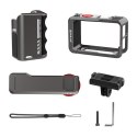 Metalowa obudowa ochronna z uchwytem Puluz dla DJI Osmo Action 5 Pro / Action 4 / Action 3