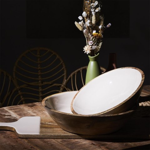 Miska Dune 33 cm z drewna mango