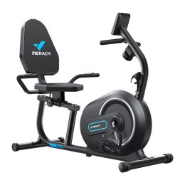 Rower treningowy poziomy MERACH MR-S08B1-EU (czarny)