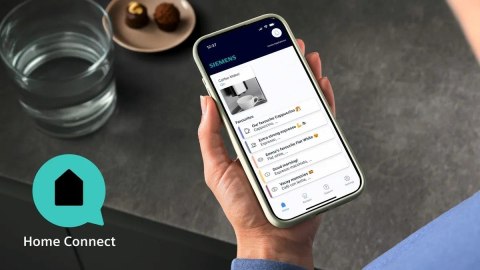Ekspres ciśnieniowy Siemens TP713RO9 EQ700 (czarny; 19 barów) (OUTLET)