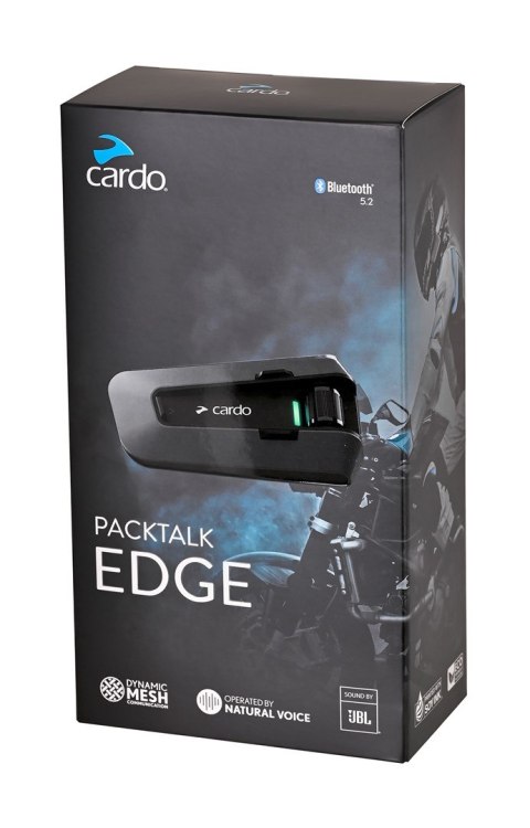 CARDO PACKTALK EDGE SINGLE Interkom motocyklowy