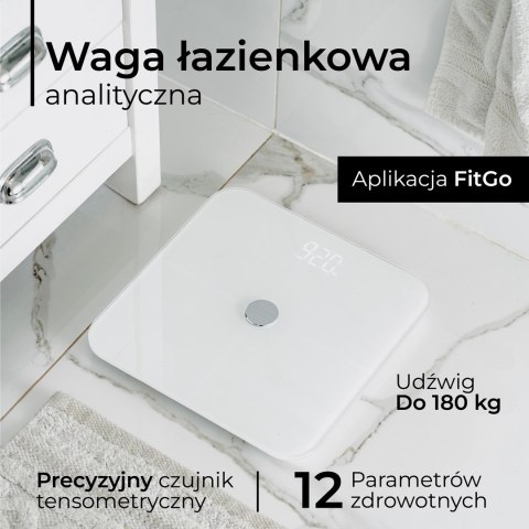 Waga łazienkowa ADLER AD 8187w biała