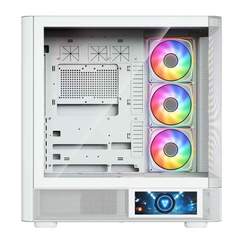 MODECOM OBUDOWA VOLCANO AQ 400 ARGB MIDI BIAŁA