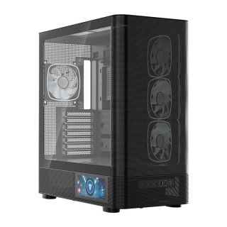 MODECOM OBUDOWA VOLCANO AQ 400 ARGB MIDI CZARNA