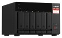 Qnap TS-673A-8G, Tower, 6 x 2.5"/3.5" SATA, AMD Ryzen V1500B 4C/8T, 8GB DDR4 (Max. 64GB), 2 x 2.5GbE, optional 10GbE, Single PSU