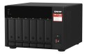 Qnap TS-673A-8G, Tower, 6 x 2.5"/3.5" SATA, AMD Ryzen V1500B 4C/8T, 8GB DDR4 (Max. 64GB), 2 x 2.5GbE, optional 10GbE, Single PSU