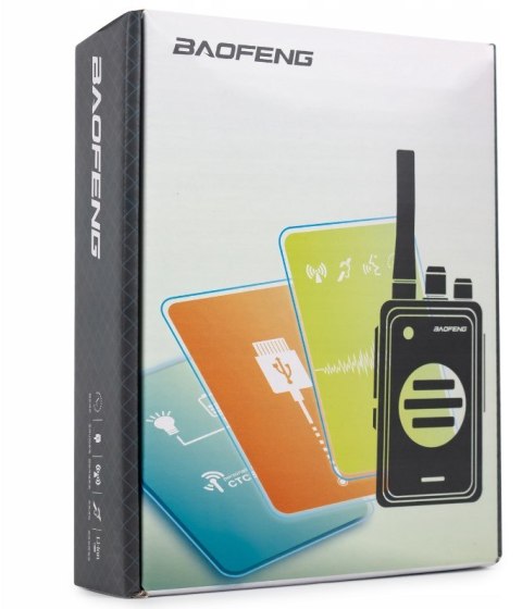 Krótkofalówka Baofeng BF-T25E czarna, 2 sztuki (OUTLET)