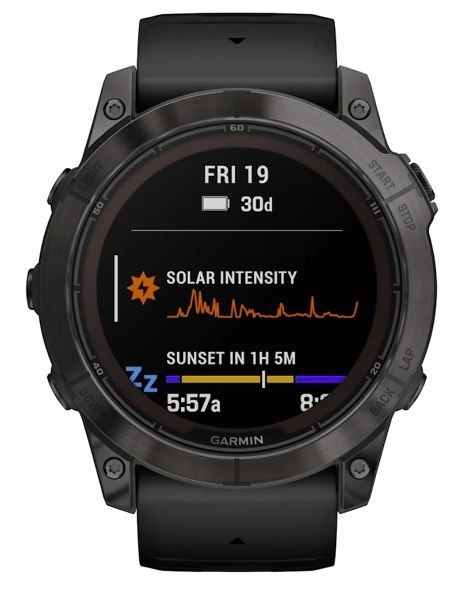Zegarek Garmin Fenix 7X Pro Sapphire Solar Edition, 51mm MIP Black