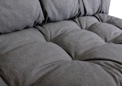 Zestaw poduszek na EUR paletę, ciemnoszary