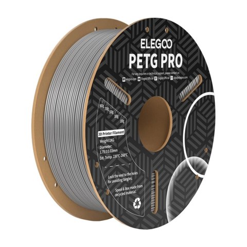 Filament ELEGOO PETG Pro PETG 1.75mm 1kg (szary)
