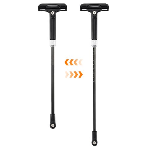 Błotnik rowerowy uniwersalny z regulacją - czarny