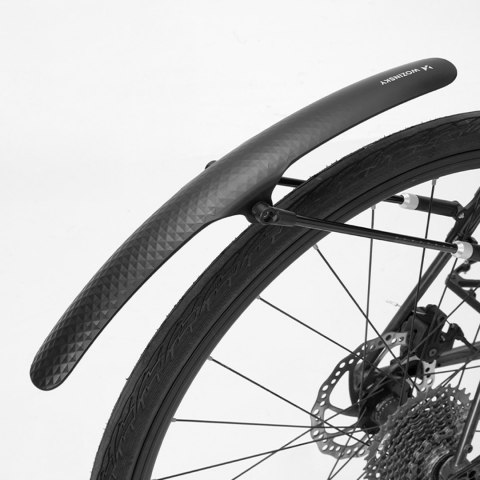 Błotnik rowerowy uniwersalny z regulacją - czarny