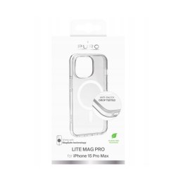 Etui case pokrowiec na iPhone 16e Lite Mag MagSafe - przezroczyste