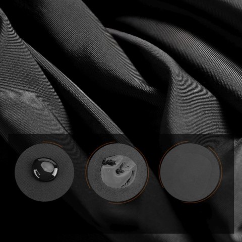 Kominiarka balaklava na twarz motocykl rower z otworami na okulary - czarna