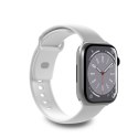 Pasek silikonowy do zegarka Apple Watch 38 40 41 mm Icon biały - 2 szt.