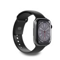 Pasek silikonowy do zegarka Apple Watch 38 40 41 mm Icon czarny - 2 szt.