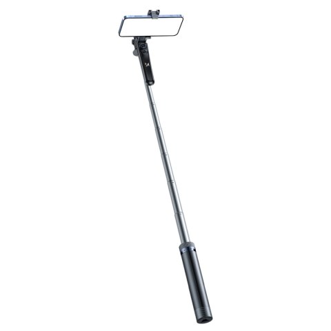Selfie stick kijek z uchwytem do smartfona teleskopowy tripod 1.3m - czarny