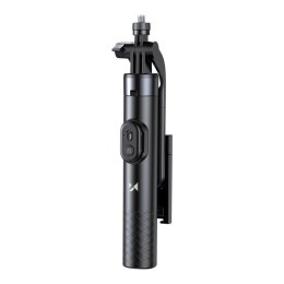 Selfie stick kijek z uchwytem do smartfona teleskopowy tripod 1.7m - czarny