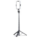 Selfie stick kijek z uchwytem do smartfona teleskopowy tripod 1.7m - czarny