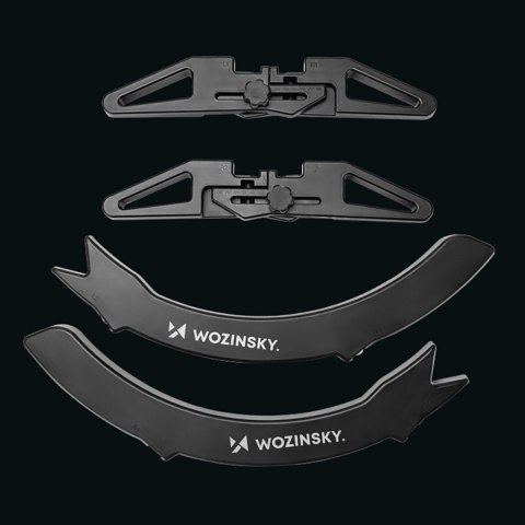 Stojak rowerowy serwisowy stabilny na koło roweru 3-8 cm - czarny