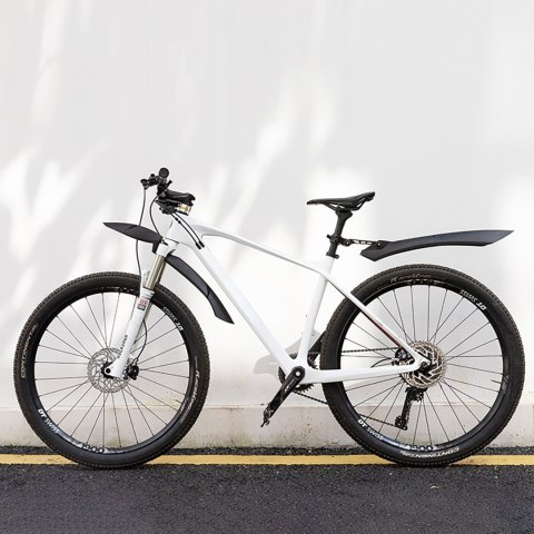 Zestaw błotników uniwersalnych przód tył do kół 24-28 cali - czarny