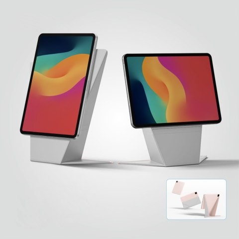 Etui ochronne z podstawką na iPad Air M3 11'' - różowe