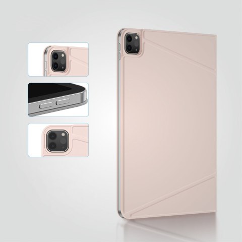 Etui ochronne z podstawką na iPad Air M3 11'' - różowe