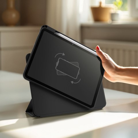Etui pokrowiec magnetyczny na iPad 11'' 2025 - czarne