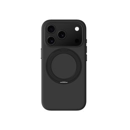 Etui pokrowiec na iPhone 17 Pro z podstawką Cloudie - czarne