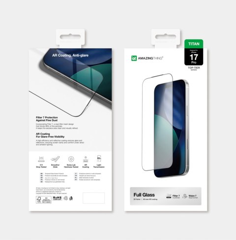 Szkło hartowane na iPhone 17 Pro Titan Vision 7