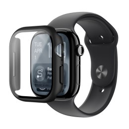 Szkło ochronne z etui na Apple Watch Series 11 42 mm Radix - czarne