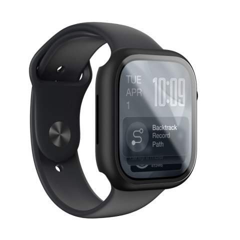Szkło ochronne z etui na Apple Watch Series 11 42 mm Radix - czarne