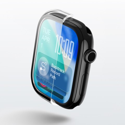 Szkło ochronne z etui na Apple Watch Series 11 42 mm Radix - przezroczyste