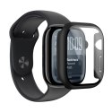 Szkło ochronne z etui na Apple Watch Series 11 46 mm Radix - czarne